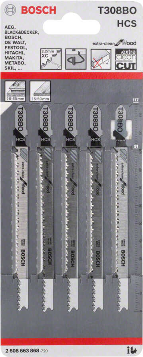Пильное полотно T 308 BO 2608663868