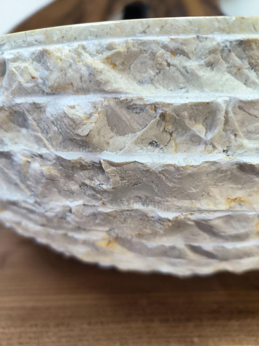 Раковина из мрамора Bowl Cream Marmo BM-65897 45*45*15 из натурального камня