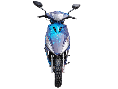 Скутер Vento Corsa 50cc (150сс) цвет Sky STAR + сигнализация с автозапуском