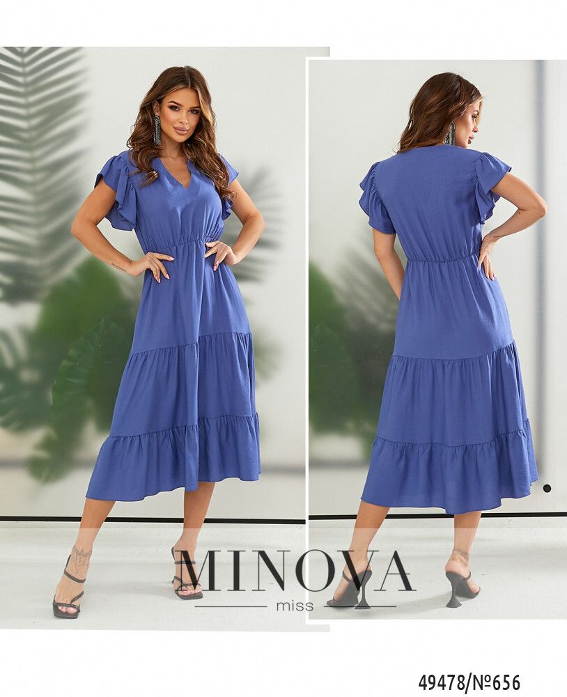Платье 656-джинс Minova