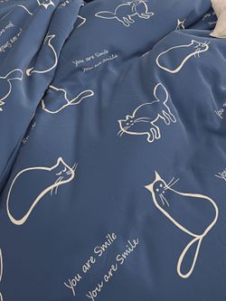 Постельное белье Milky Garden "КОТИКИ" 1,5-сп   наволочка 50х70 1шт Простынь  150х215 см  Пододеяльник 145х215 см