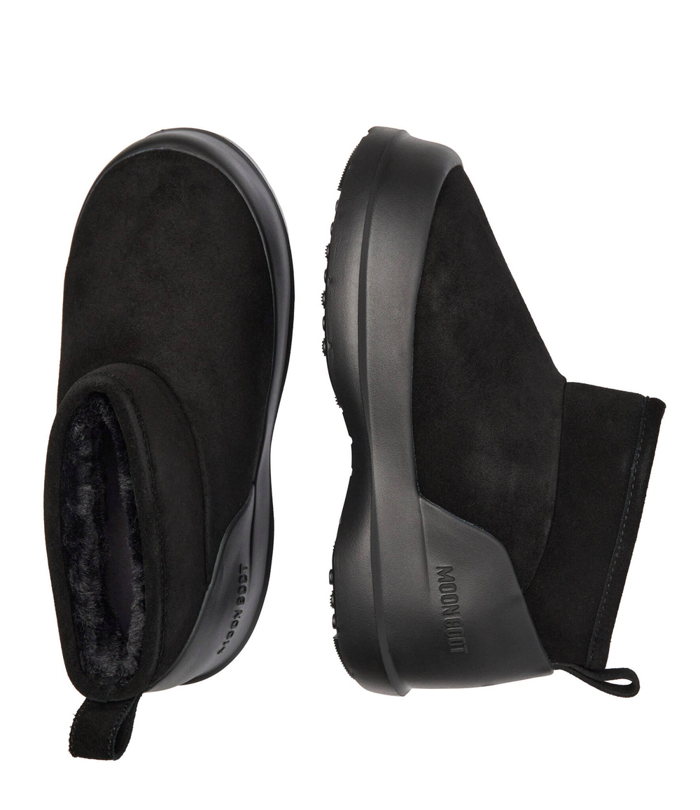 Кожаные угли Moon Boot - черный(80D2480040)