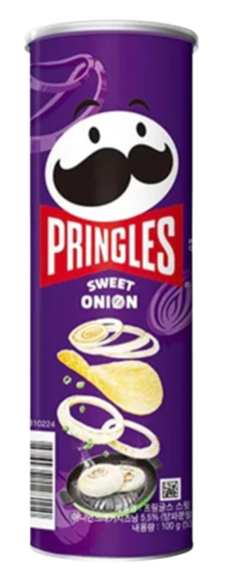 Чипсы Pringles со вкусом сладкого лука