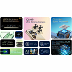 Смартфон TECNO Spark 20 Pro 8/256 ГБ RU, Dual nano SIM, Moonlit Black