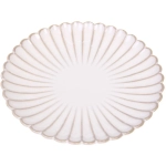 Тарелка керамическая «Верона» 20см ромашка бежевая