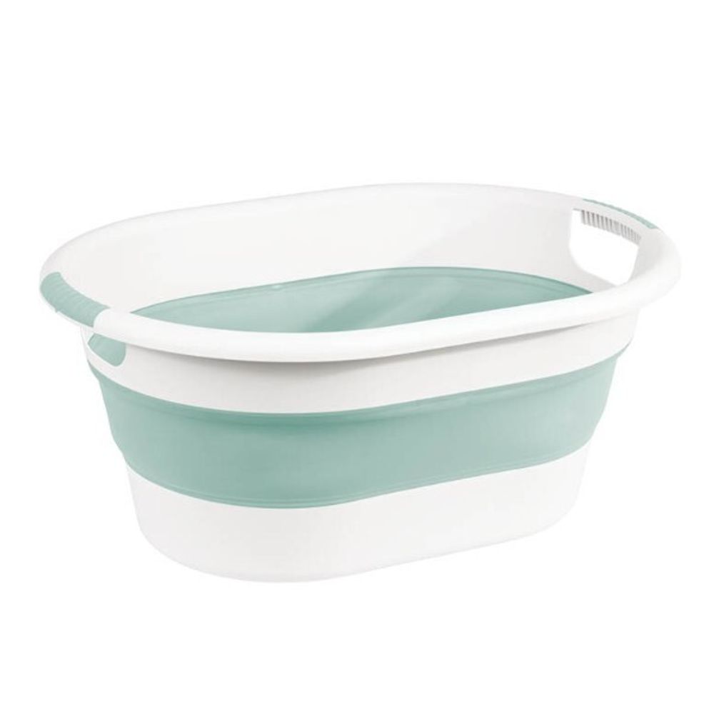 Таз ФЛЕКС 25 л овальный складной с ручками, материал- полипропилен, ТЭП М2517