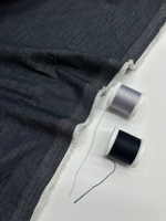 Джинса (деним) хлопковая Jil Sander темно-синяя