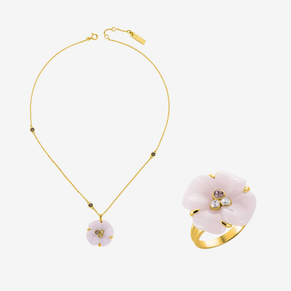 Подарочный комплект Nina Ricci: колье и кольцо