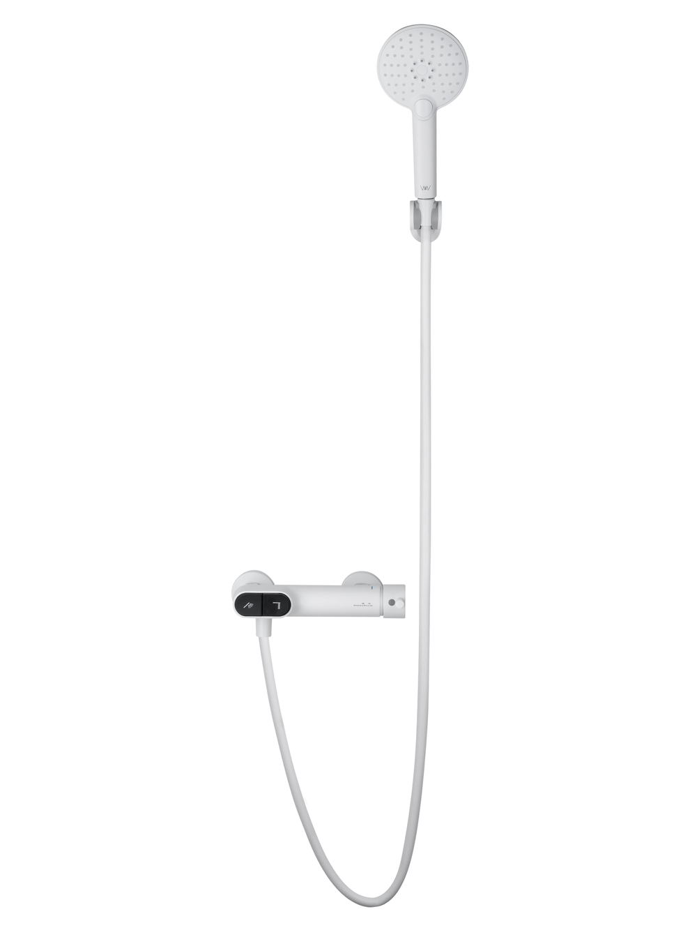 Смеситель для душа с встроенным изливом WONZON & WOGHAND MUSE Corno, Белый матовый (WW-A30902-MW)