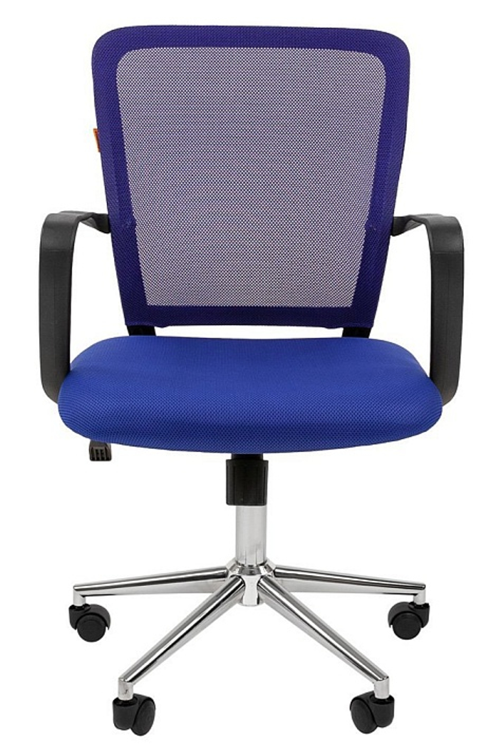 Офисное кресло CHAIRMAN 698 хром, ткань TW/сетчатый акрил