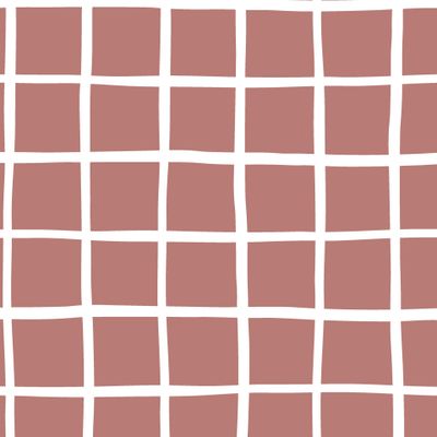 терракотовая малиновая клеточка с белыми линиями