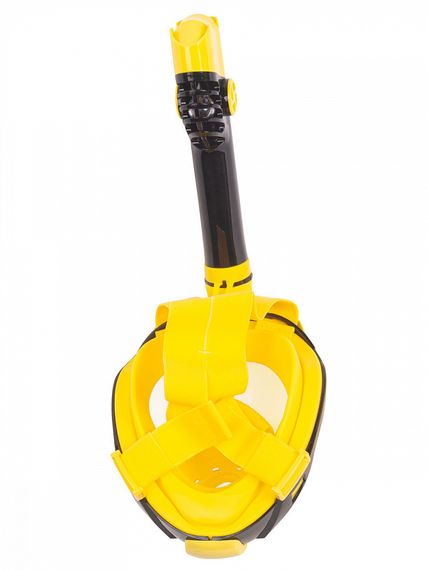 Маска полнолицевая Sargan Галактика премиум черная/желтая/желтая