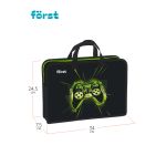 Папка с ручками А4, Fоrst Battle широкая, пластик, молния