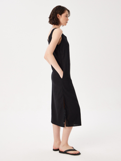 Сарафан льняной прямой