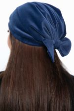 Чалма с бантом (синяя) ЧБ5-23М LT Collection