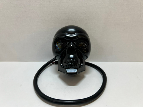 Противотуманная фара с линзой, Череп LED, черный (за 1 шт.)