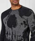 Шерстяной свитер Alexander McQueen - графитовый(818835 Q1BC0)