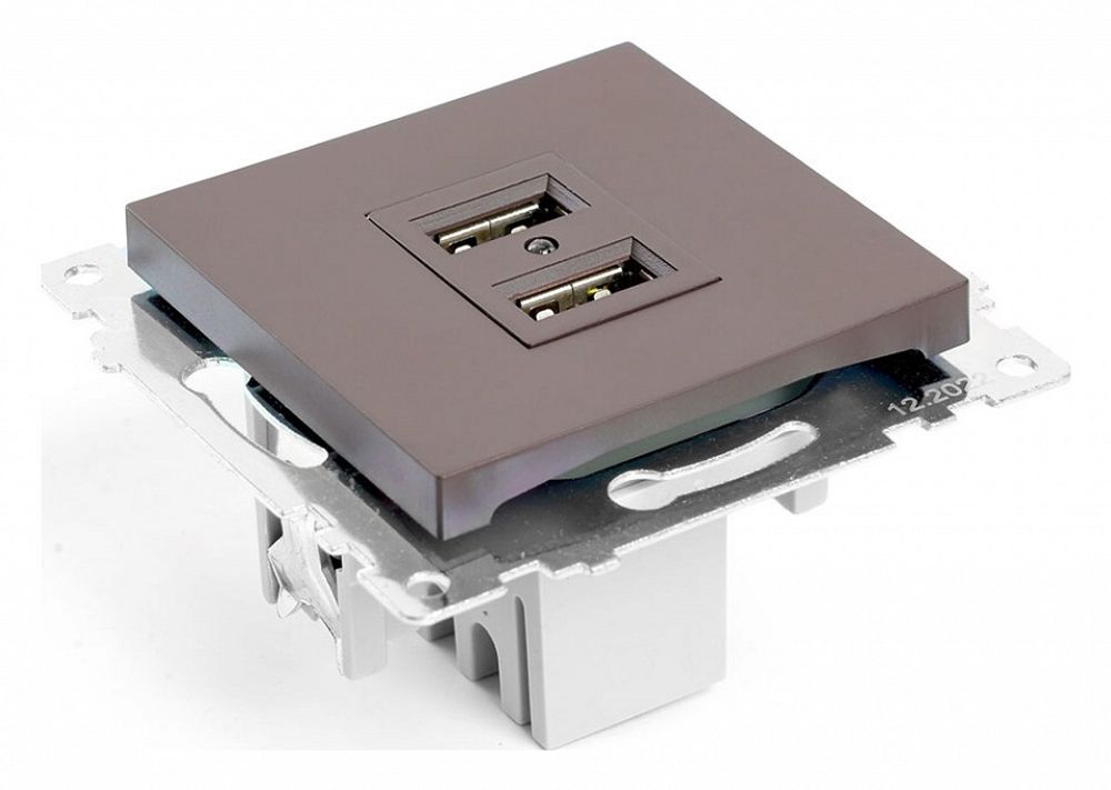 Розетка USB type A без рамки Stekker Катрин 49027