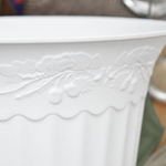 Кашпо Дубок 16л 36см белое