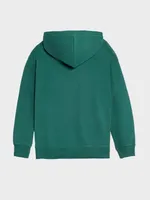 Худи Hardlunch Logo темно-зеленый