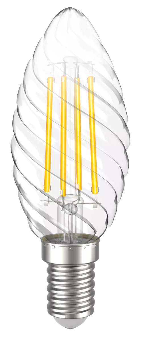 Лампа светодиодная CT35 свеча вит. 5Вт 230В 3000К E14 серия 360° IEK LLF-CT35-5-230-30-E14-CL