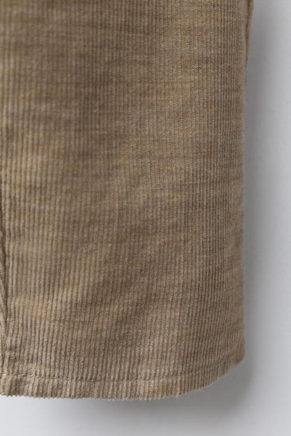 ZARA БРЮКИ ИЗ ТОНКОГО ВЕЛЬВЕТА НА ПОДКЛАДКЕ, БЕЖЕВЫЙ