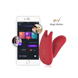 Вибратор Magic Motion Umi красный