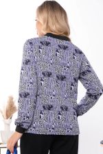 Джемпер "Уютный вечер" (синий) Б7416 LT Collection (Акция)