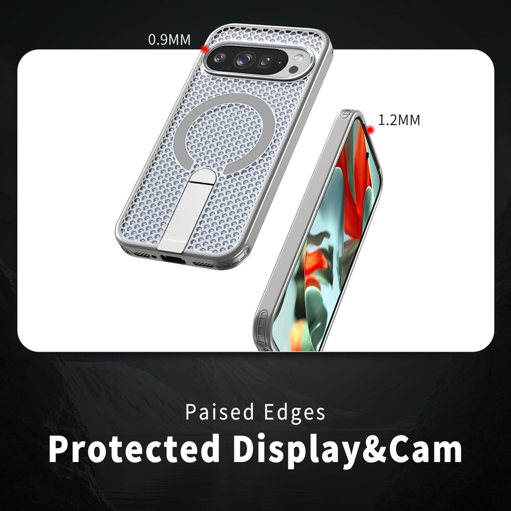 Прозрачный чехол Mesh Pro Magnetic Case для Google Pixel 10 Pro XL