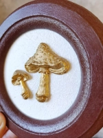 Панно на стену для интерьера грибы мухоморы