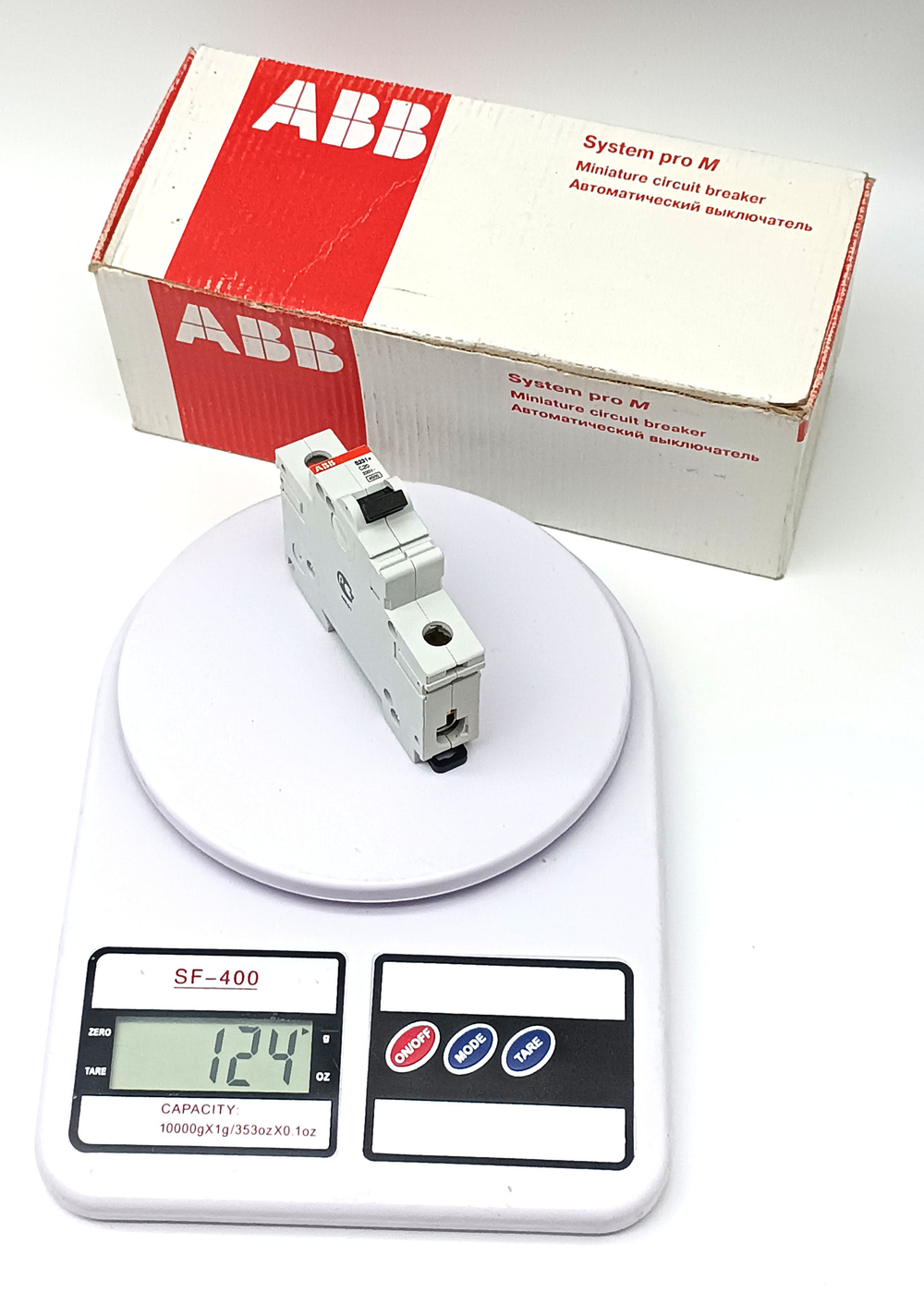 Автоматический выключатель ABB S231R C20, 20А 4,5кА 1п C