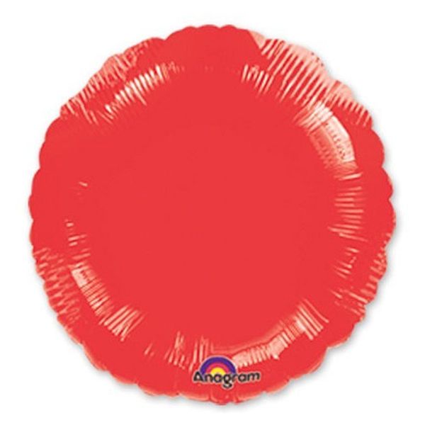 Круг Металлик, Красный (46 см)