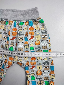 Штаны с принтом на 3 месяца