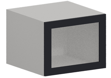 Кухня Модуль ШВГС 619 Графит / Индиго