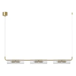 6560/6 SUSPENTIONI LN25 239 золотой/прозрачный/металл/стекло Подвес G9 6*20W 220V TORONTO