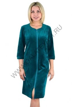 С-295-1/ Халат женский из велюра Уценка