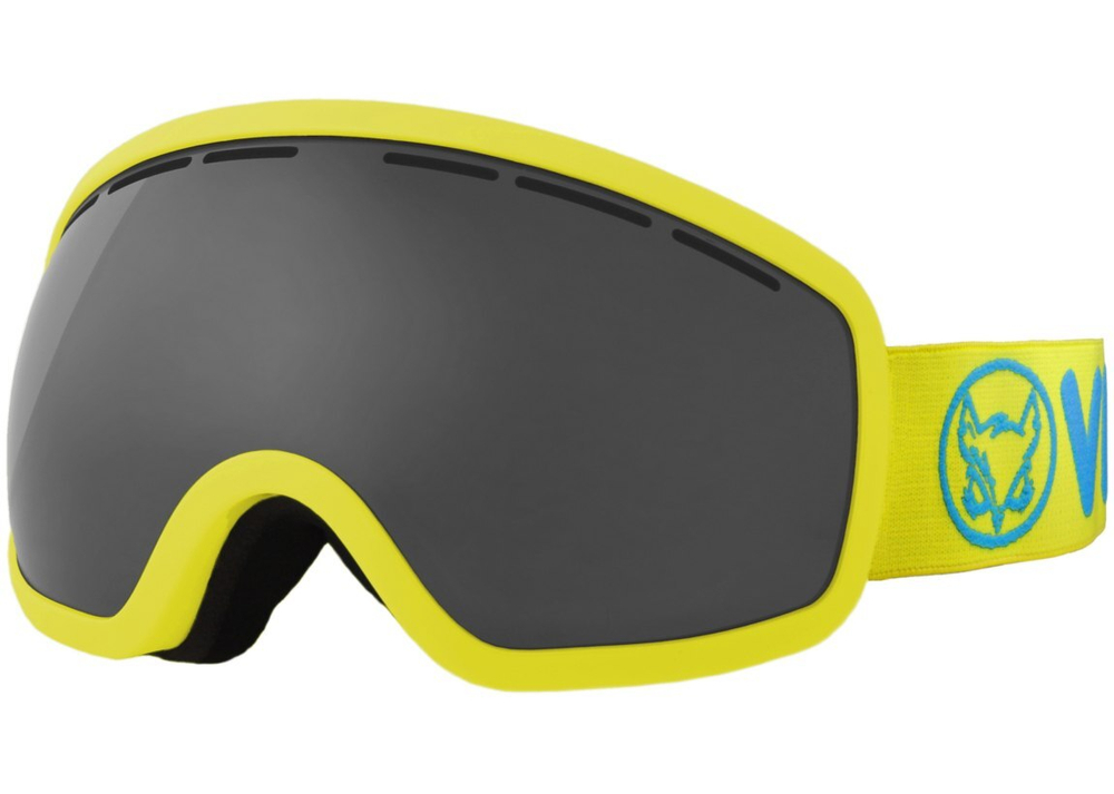 Маска Vizzo Phantom lime/grey mirror