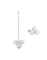 Серьги-протяжки Гортензия ассиметрия