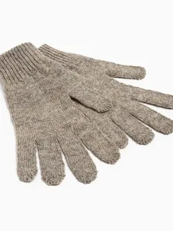 Перчатки женские, цвет светло-серый, размер 18