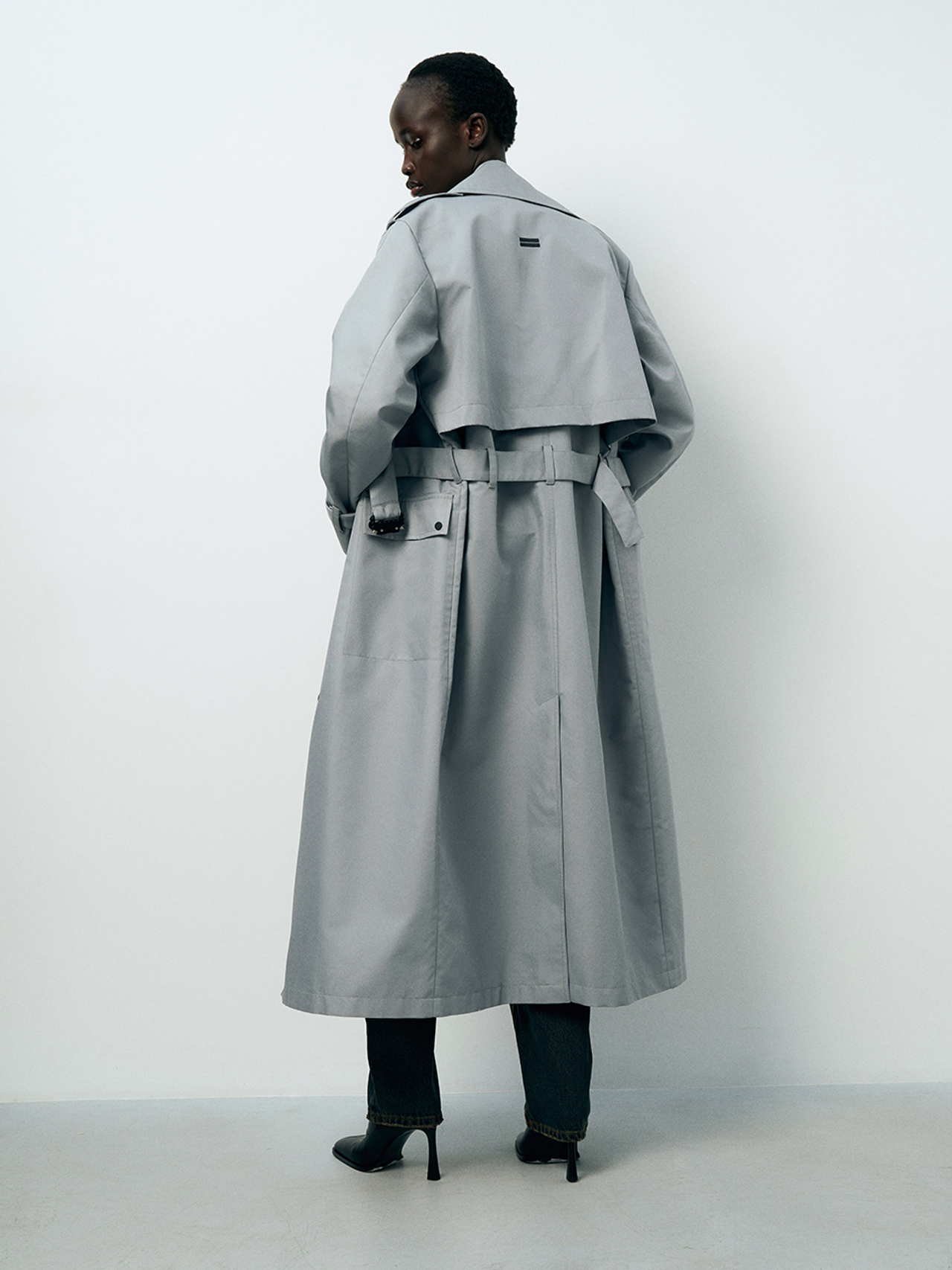 Тренч свободного кроя "THE POWER"