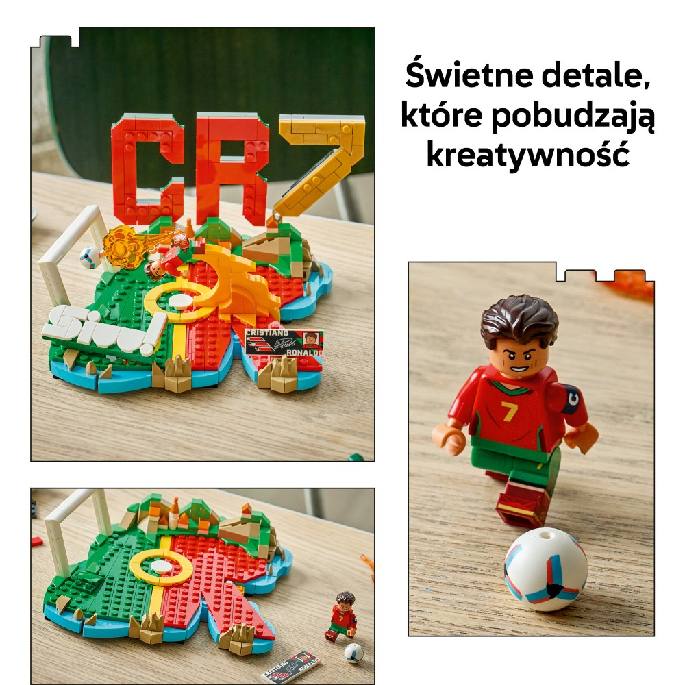 Конструктор LEGO Editions 43012 Криштиану Роналду Футбольные моменты — фото 12