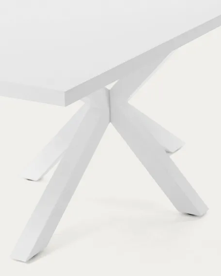 Стол белый лакированный Arya 180x100