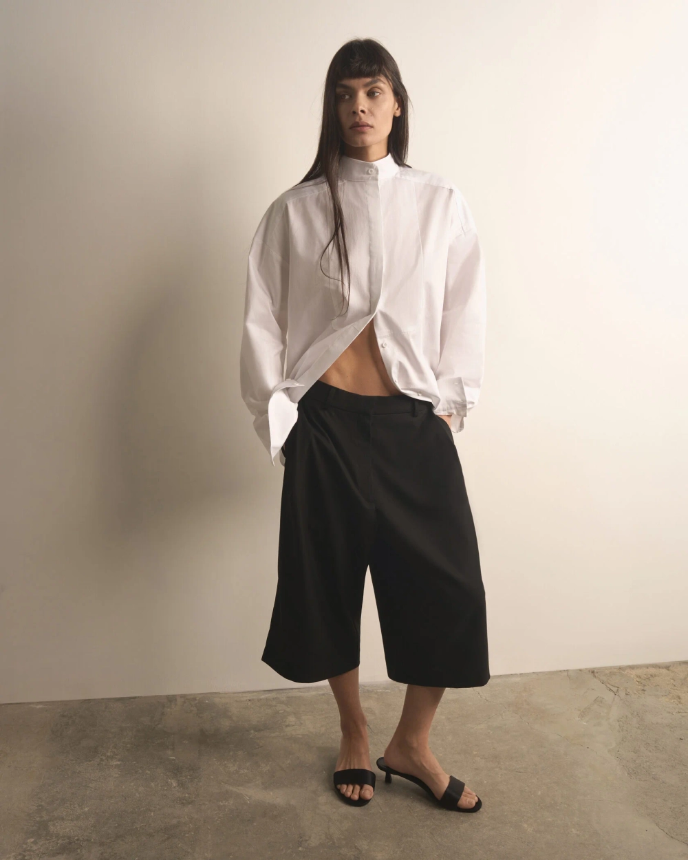 Рубашка с манишкой