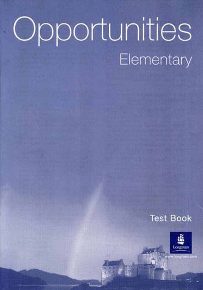 Opportunities elementary test book