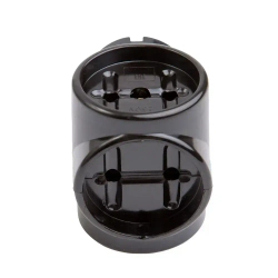 Тройник для розетки 3 гнезда бакелитовый 16А 250B, черный