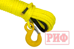 Трос для лебёдки синтетический 12 мм/23 м (готовый) РИФ