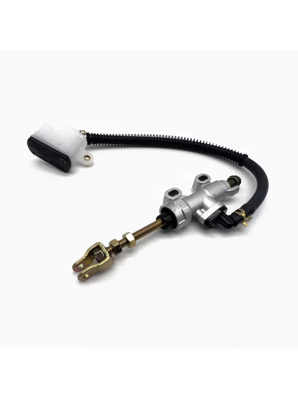 +t Тормозной цилиндр задний мотоцикл с бачком (квадратный)