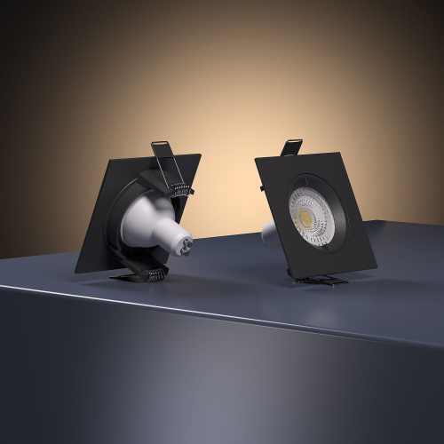 Встраиваемый светильник Elektrostandard Minnie GU10 25057/01 черный