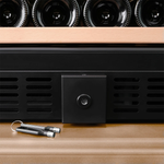 Винный шкаф двухзонный Meyvel MV77PRO-KBT2 (Натуральный бук)