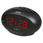 Часы-будильник электронные настольные VST711-1 красные цифры
